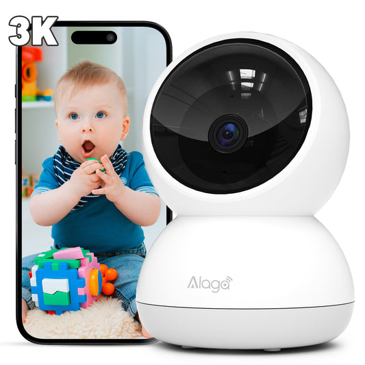 🔥Limited Time Sale Only $19.99🔥Alaga P50 Pan/Tilt Al Home Security Wi-Fi Camera