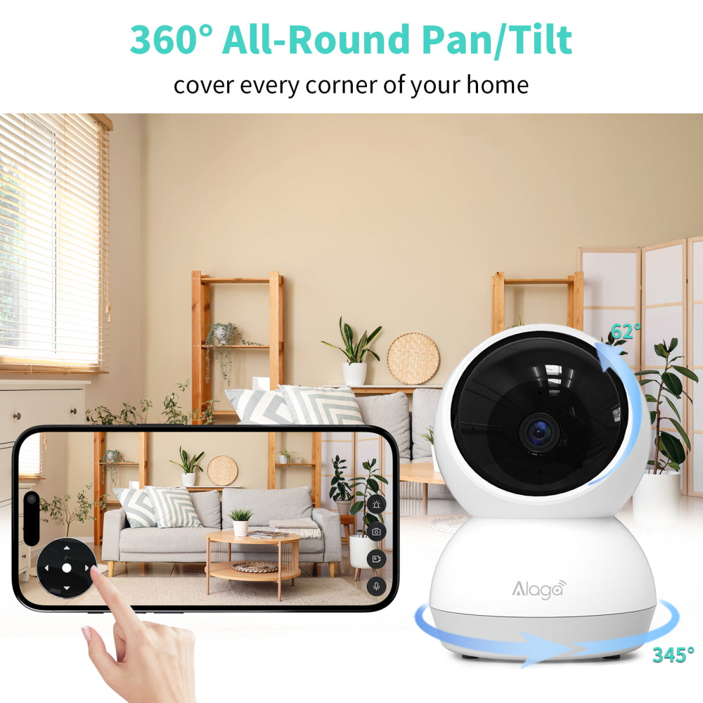 🔥Limited Time Sale Only $16.99🔥Alaga P30 Home Security WiFi Camera 2K