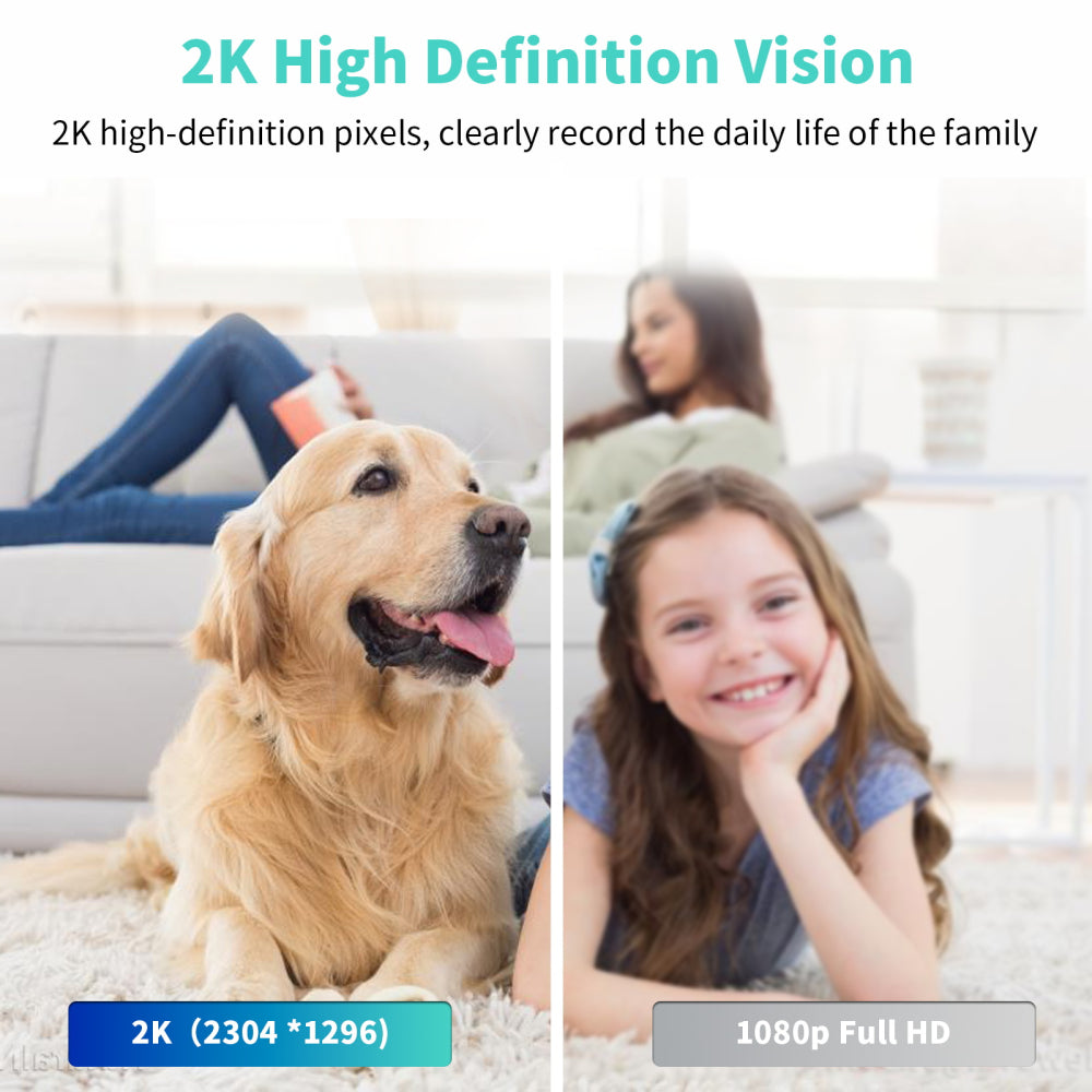 🔥Limited Time Sale Only $16.99🔥Alaga P30 Home Security WiFi Camera 2K