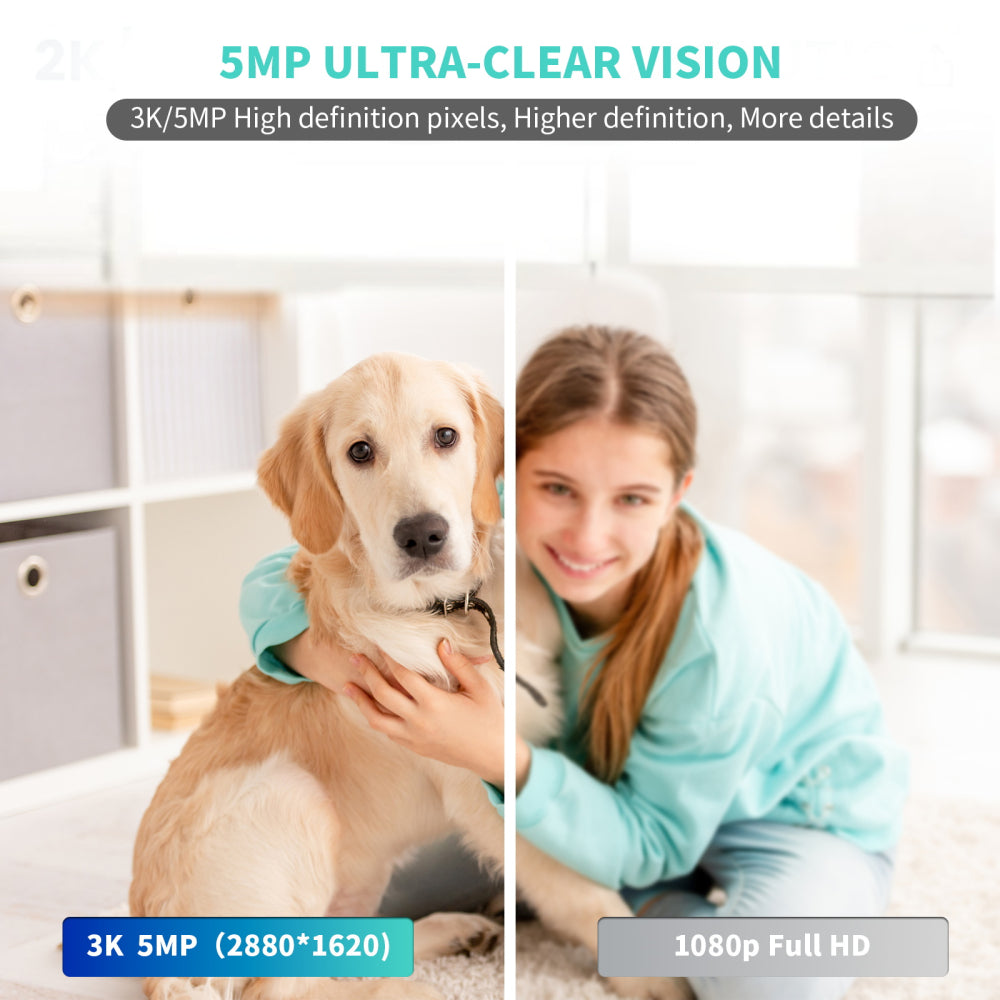 Alaga P50S Indoor Security Camera 3K